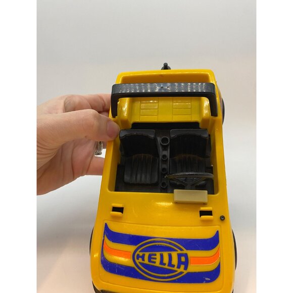 Vintage Playmobil Valvoline Rally Car #3524  | Retro Toy Figurine Collection - Picture 8 of 9
